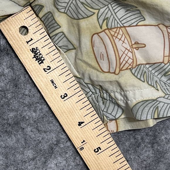 Tommy Bahama Swim Trunks Mens 2XL Yellow Board Shorts Surfing Beach Tropical XXL - Picture 9 of 17